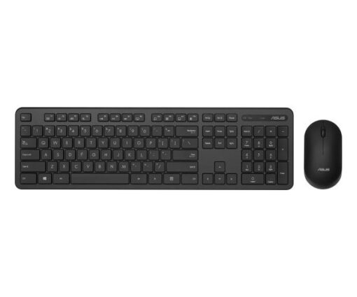 ⁦סט אלחוטי 3 שפות ASUS CW100 KEY+MOUSE HEBREW ENGLISH RUSSIAN⁩ – תמונה ⁦3⁩
