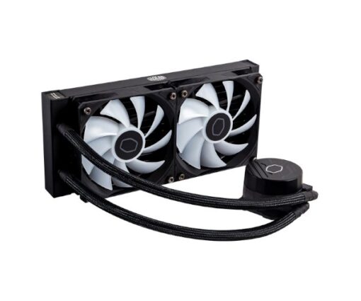 ⁦ק.נוזלי Cooler Maste MASTERLIQUID 240L CORE ARGB Black⁩ – תמונה ⁦4⁩