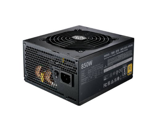 ⁦ספק כוח Cooler Master MWE 80 Plus GOLD 850 V2 ATX 3.0 READY⁩ – תמונה ⁦4⁩