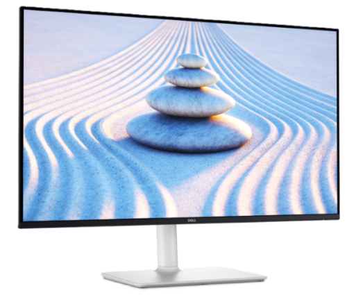 ⁦מסך מחשב שטוח לבן Dell 27 FHD IPS 100Hz 4ms Speakers Tilt Pivot⁩ – תמונה ⁦2⁩