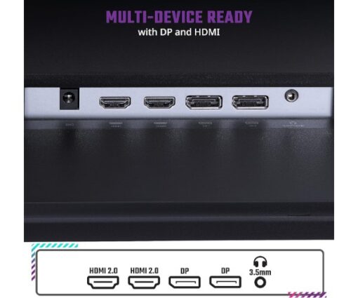 ⁦מסך Cooler Master GM27 SS IPS 0.5MS 165HZ FHD ADAPTIVE SYNC⁩ – תמונה ⁦5⁩