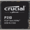 Crucial SSD P310 2TB PCIe Gen4 2230 NVMe M.2 CM_CT2000P310SSD2
