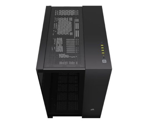 ⁦מארז Corsair 6500X Mid-Tower E-ATX Tempered Glass Case Black⁩ – תמונה ⁦3⁩