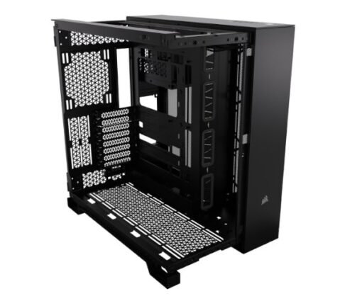 ⁦מארז Corsair 6500X Mid-Tower E-ATX Tempered Glass Case Black⁩ – תמונה ⁦4⁩