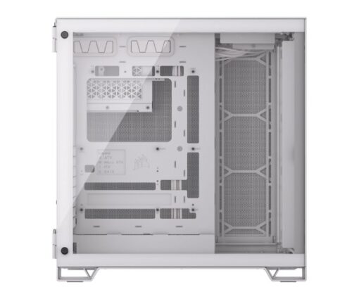 ⁦מארז Corsair 6500D AIRFLOW Mid-Tower E-ATX Tempered Glass White⁩ – תמונה ⁦3⁩