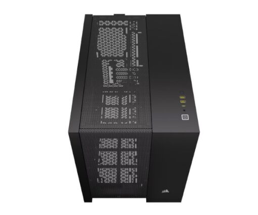 ⁦מארז Corsair 2500D AIRFLOW Mini-Tower mATX NO FANS Black⁩ – תמונה ⁦4⁩