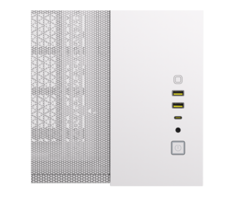 ⁦מארז Corsair 2500D AIRFLOW Mini-Tower mATX White NO FANS⁩ – תמונה ⁦3⁩