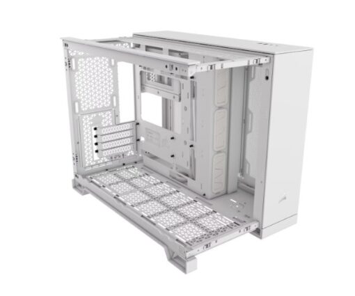 ⁦מארז Corsair 2500D AIRFLOW Mini-Tower mATX White NO FANS⁩ – תמונה ⁦5⁩