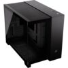 מארז Corsair 2500X Mini-Tower mATX Tempered Glass NO FANS