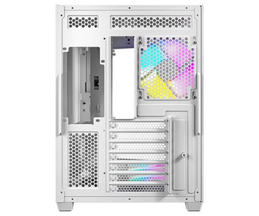 ⁦מארז לבן Antec C5 RGB Mid-Tower ATX 7x ARGB FANS Incl Type-C⁩ – תמונה ⁦6⁩