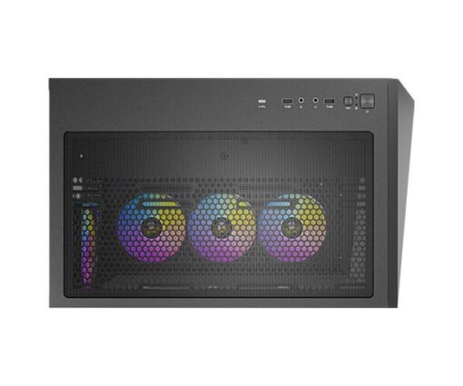 ⁦מארז שחור Antec C5 RGB Mid-Tower ATX 7x ARGB FANS Incl Type-C⁩ – תמונה ⁦5⁩