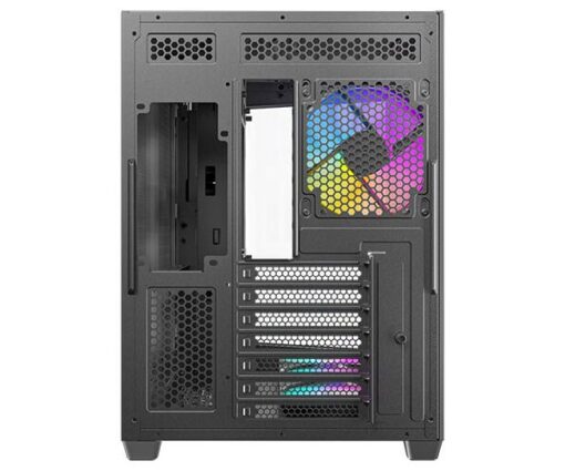 ⁦מארז שחור Antec C5 RGB Mid-Tower ATX 7x ARGB FANS Incl Type-C⁩ – תמונה ⁦6⁩