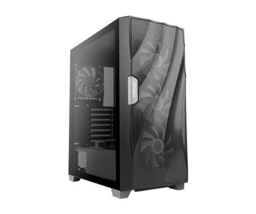 ⁦מארז ANTEC DF700 FLUX Tempered Glass RGB Mid tower Black Case⁩ – תמונה ⁦3⁩
