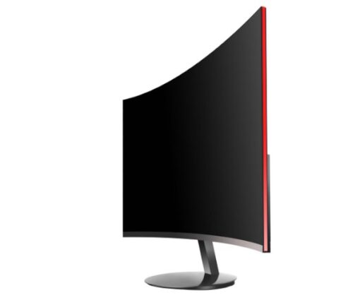 ⁦מסך מחשב קעור SOLID 27 אינץ' Full HD 100Hz עם רמקולים מובנים VGA HDMI באחריות יבואן רשמי 3 שנים⁩ – תמונה ⁦2⁩