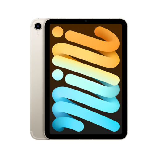 ⁦iPad mini 6th Gen Wi-Fi + Cellular 256GB - Starlight⁩ – תמונה ⁦5⁩