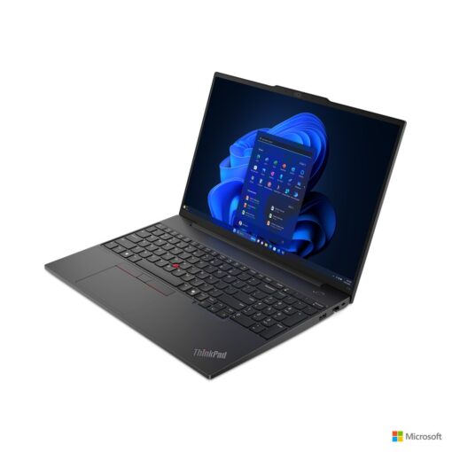 ⁦מחשב נייד Lenovo ThinkPad E16 Ultra 5 8GB 256GB DOS שחור באחריות יבואן רשמי 3 שנים⁩ – תמונה ⁦3⁩