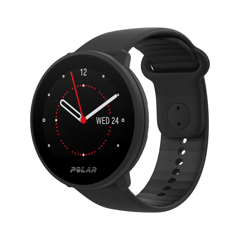 שעון כושר Polar Unite – מעקב דופק 24/7 – מעל 130 פרופילי ספורט – עד 4 ימי סוללה – צבע שחור