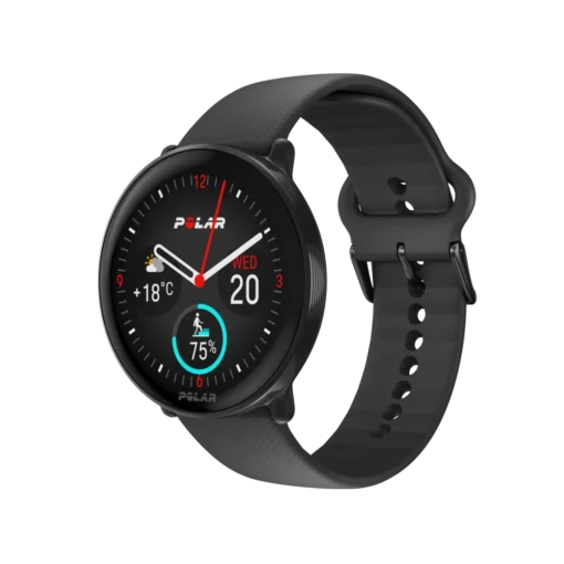שעון כושר Polar Ignite 3 – מסך AMOLED מגע 1.85 אינץ' – GPS – עד 100 שעות אימון – שחור