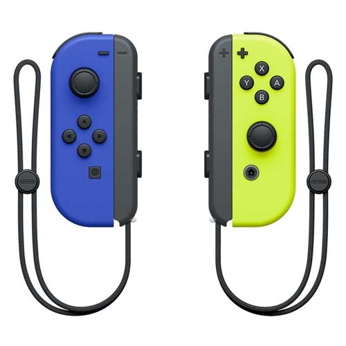 בקרי שליטה Nintendo Switch Joy-Con Pair Blue Neon Yellow – תמונה 2