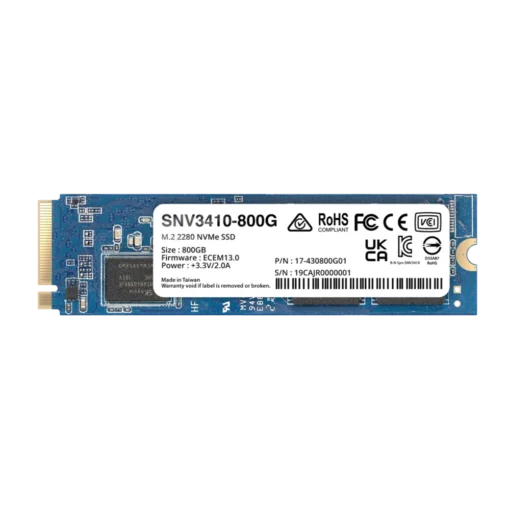⁦כונן SSD NVMe נפח 800GB מבית Synology באחריות יבואן רשמי⁩ – תמונה ⁦11⁩