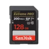 כרטיס זיכרון SanDisk Extreme 128GB SD UHS-I V30 4K באחריות יבואן רשמי