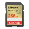 כרטיס זיכרון SanDisk Extreme 256GB SD UHS-I V30 4K
