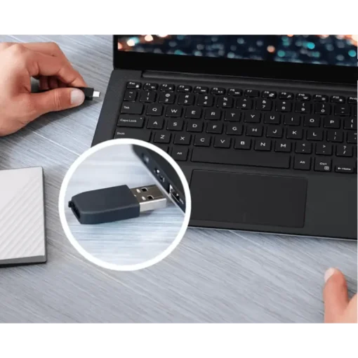 ⁦כונן חיצוני WD PAS ULTRA 2TB USB 3.0 כסוף 3 שנות אחריות באחריות יבואן רשמי⁩ – תמונה ⁦2⁩