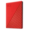 כונן קשיח חיצוני Western Digital 2TB אדום USB 3.0 עם הגנת סיסמא באחריות יבואן רשמי 3 שנים