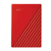 כונן חיצוני WD My Passport 5TB אדום, USB 3.0, באחריות יבואן רשמי