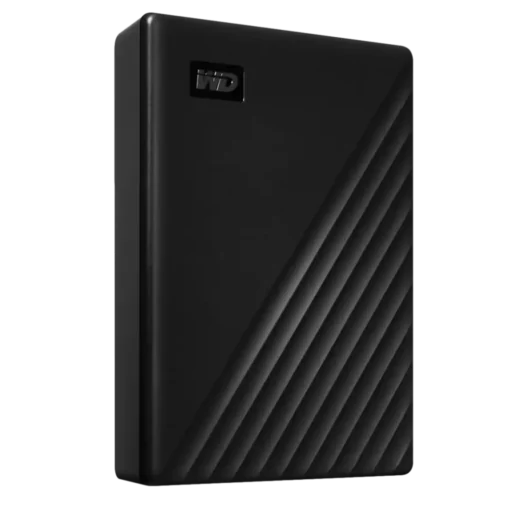 ⁦כונן חיצוני WD My Passport 6TB אדום, USB 3.0, אחסון נייד, הגנת סיסמה, באחריות יבואן רשמי⁩ – תמונה ⁦2⁩