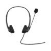 אוזניות HP סטריאו USB G2 עם מיקרופון לעבודה ולמשחק, חוטי, תואם Windows ו-Mac, באחריות יבואן רשמי לשנתיים