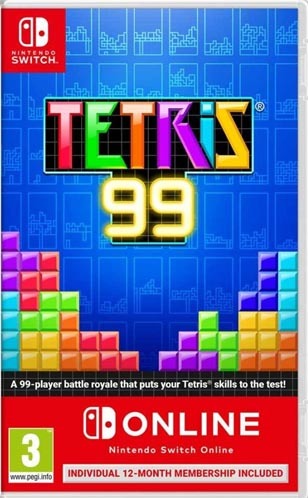 משחק ומנוי רשת Nintendo Switch TETRIS 99 + Online