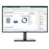מסך מחשב Lenovo ThinkVision 27 אינץ' QHD IPS 4ms 350nits שחור באחריות יבואן רשמי 3 שנים