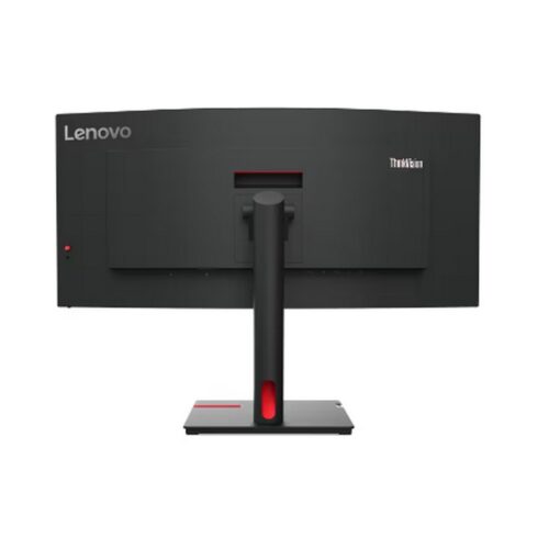 ⁦מסך מחשב Lenovo ThinkVision 34 אינץ' WQHD VA 60Hz, 4ms, HDMI, DisplayPort, USB-C, כוונון גובה, באחריות יבואן רשמי 3 שנים⁩ – תמונה ⁦2⁩