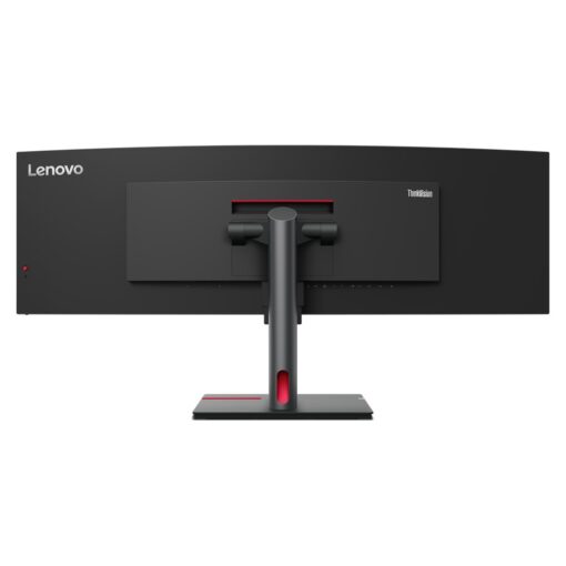 ⁦מסך מחשב מקצועי Lenovo ThinkVision 49 אינץ' 5K IPS קעור עם רמקולים, זמן תגובה 4ms, באחריות יבואן רשמי 3 שנים⁩ – תמונה ⁦2⁩