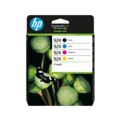 סט ראשי דיו HP 924 למדפסת OfficeJet Pro 8133 באחריות יבואן רשמי