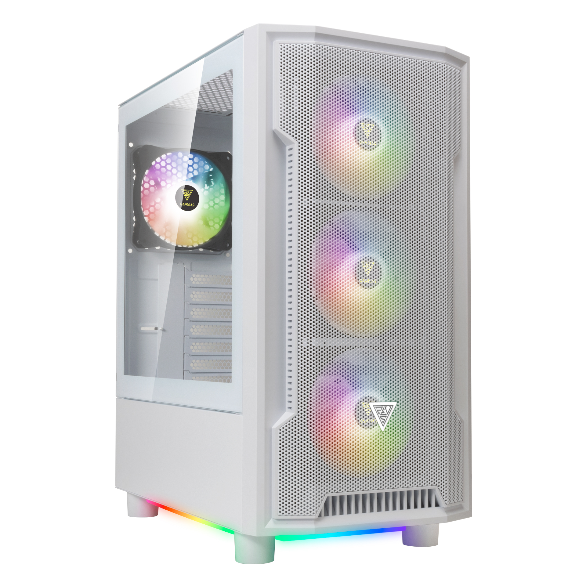 מארז מחשב GAMDIAS ATHENA M6 WH LITE – תמונה 2