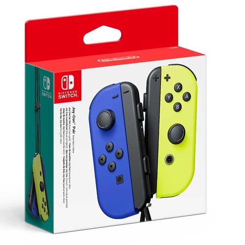 בקרי שליטה Nintendo Switch Joy-Con Pair Blue Neon Yellow