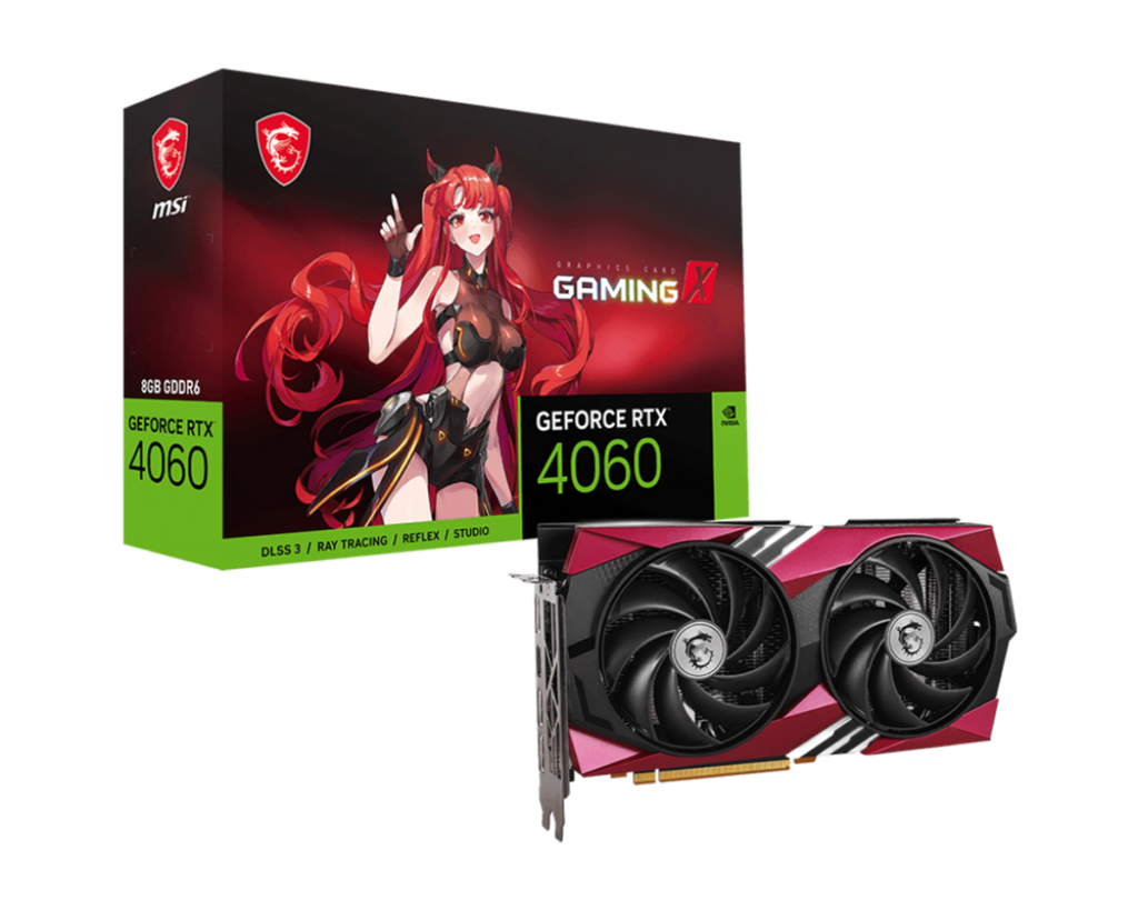כרטיס מסך MSI  GeForce RTX 4060 GAMING 8G MLG
