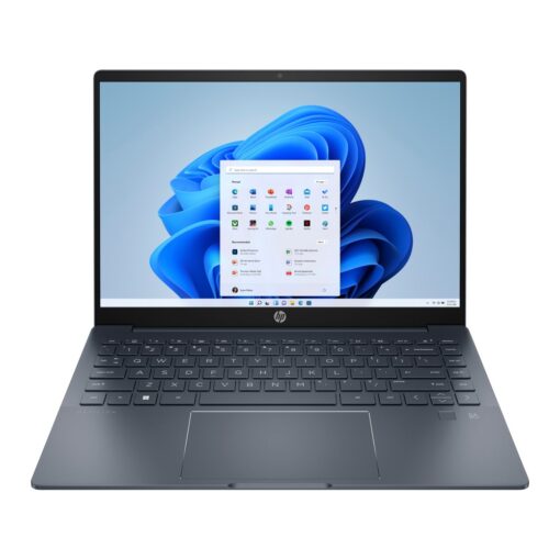 מחשב נייד HP Pavilion Plus 14 i5-13500H 16GB 512GB 14 Win11Home כחול באחריות יבואן רשמי 3 שנים