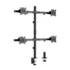 זרוע שולחנית למסכים LUMI LDT57-C04 לארבעה מסכים עד 32 אינץ' באחריות יבואן רשמי
