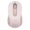עכבר אלחוטי Logitech M650 Large BT 2.4 אלחוטי ורוד 4000DPI 24 חודשי סוללה באחריות יבואן רשמי
