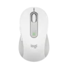 עכבר אלחוטי Logitech Signature M650 לבן Bluetooth 4000DPI 24 חודשי סוללה באחריות יבואן רשמי