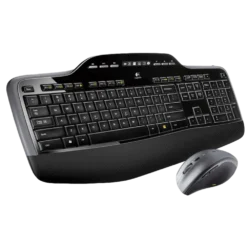 סט מקלדת ועכבר אלחוטי Logitech MK710 שחור USB 2.4GHz באחריות יבואן רשמי