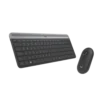 מקלדת ועכבר אלחוטי Logitech MK470 דק אופטי 1000dpi 36 חודשי סוללה באחריות יבואן רשמי