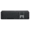 מקלדת אלחוטית Logitech MX Keys MAC אפור תאורה אחורית USB-C 10 ימים סוללה באחריות יבואן רשמי