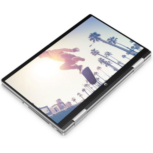 ⁦מחשב נייד HP Pavilion x360 14 Touch i5-1335U 8GB 512GB DOS כסף באחריות יבואן רשמי 3 שנים⁩ – תמונה ⁦3⁩