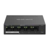 מתג רשת POE גיגה 5 יציאות MIR MS105GP 1+4 באחריות יבואן רשמי