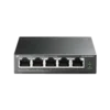 מתג רשת POE 5 פורטים 4 יציאות POE+ 40W GIGA באחריות יבואן רשמי