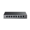 מתג רשת POE 8 פורטים GIGA 4+4 55W באחריות יבואן רשמי